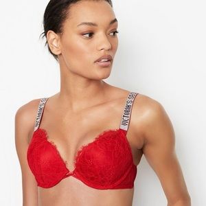 NWOT VS LACE DOUBLE PUSH UP BRA